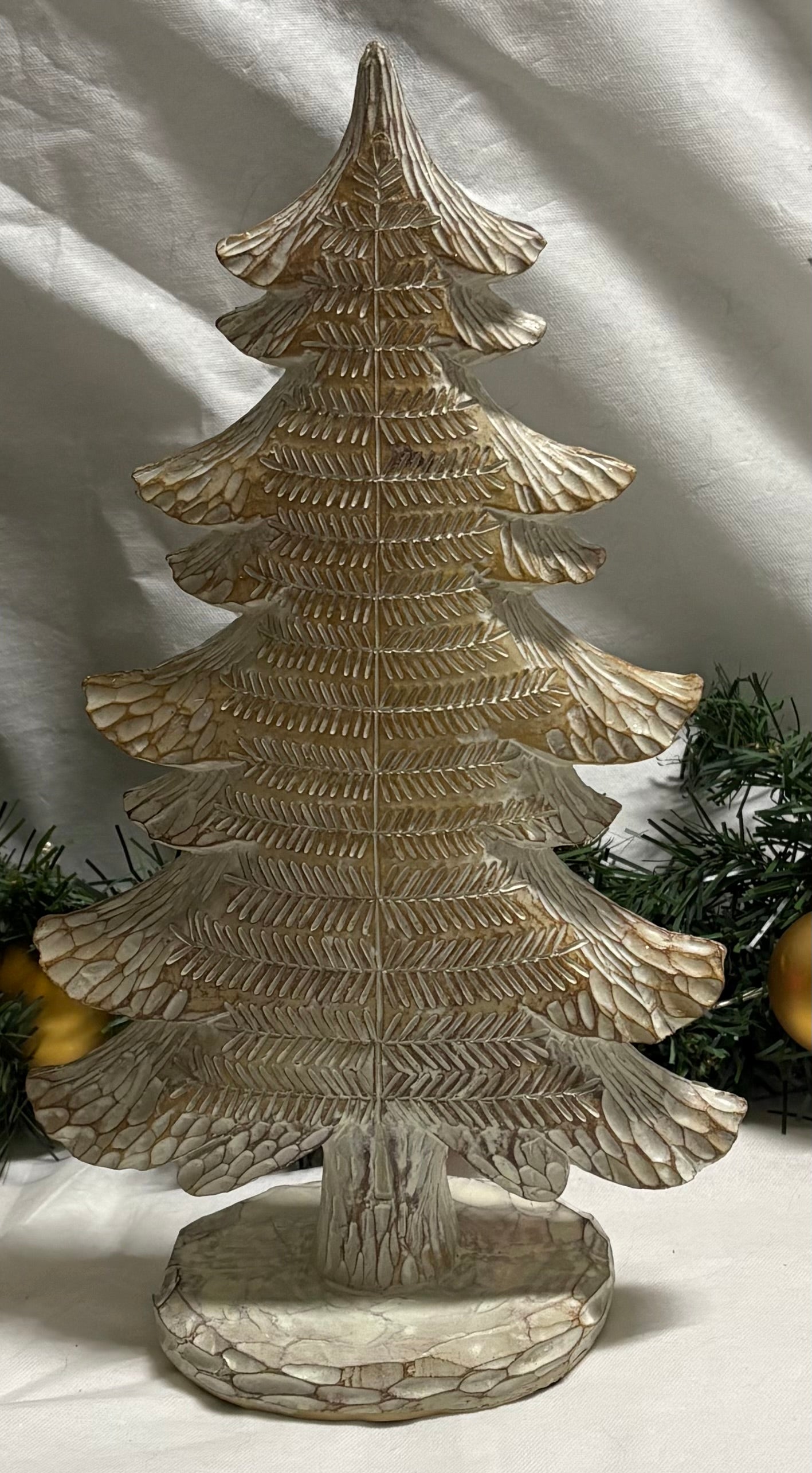 Wooden Tree Ornament