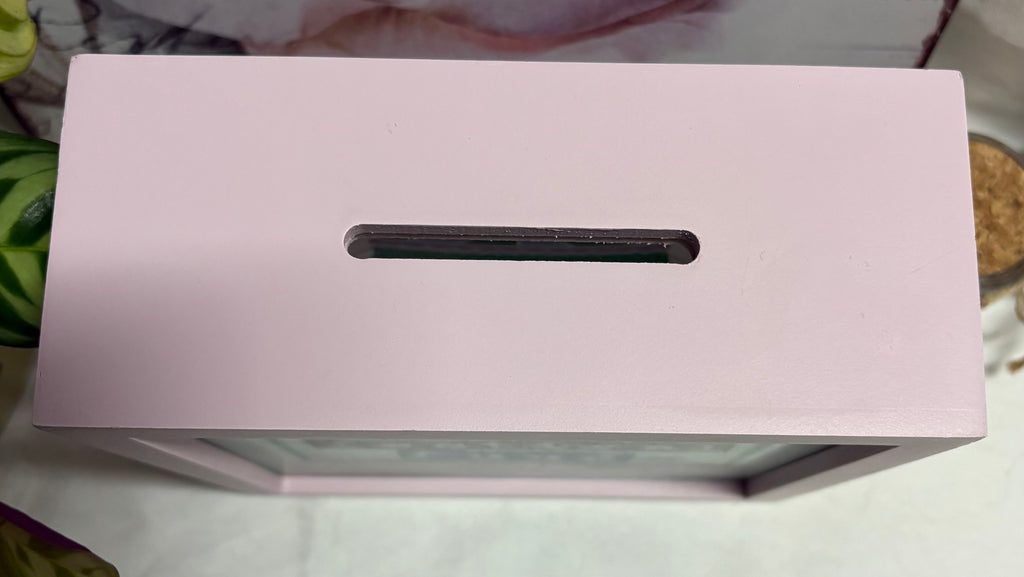 Large Wooden Festival Fund Money Box