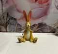 Sitting Relaxed Arms Bunny Resin Figure