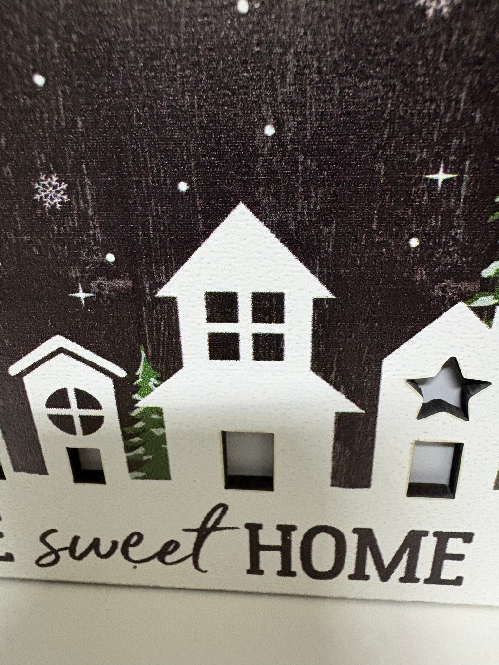 Home Sweet Home LED Light Up Ornament