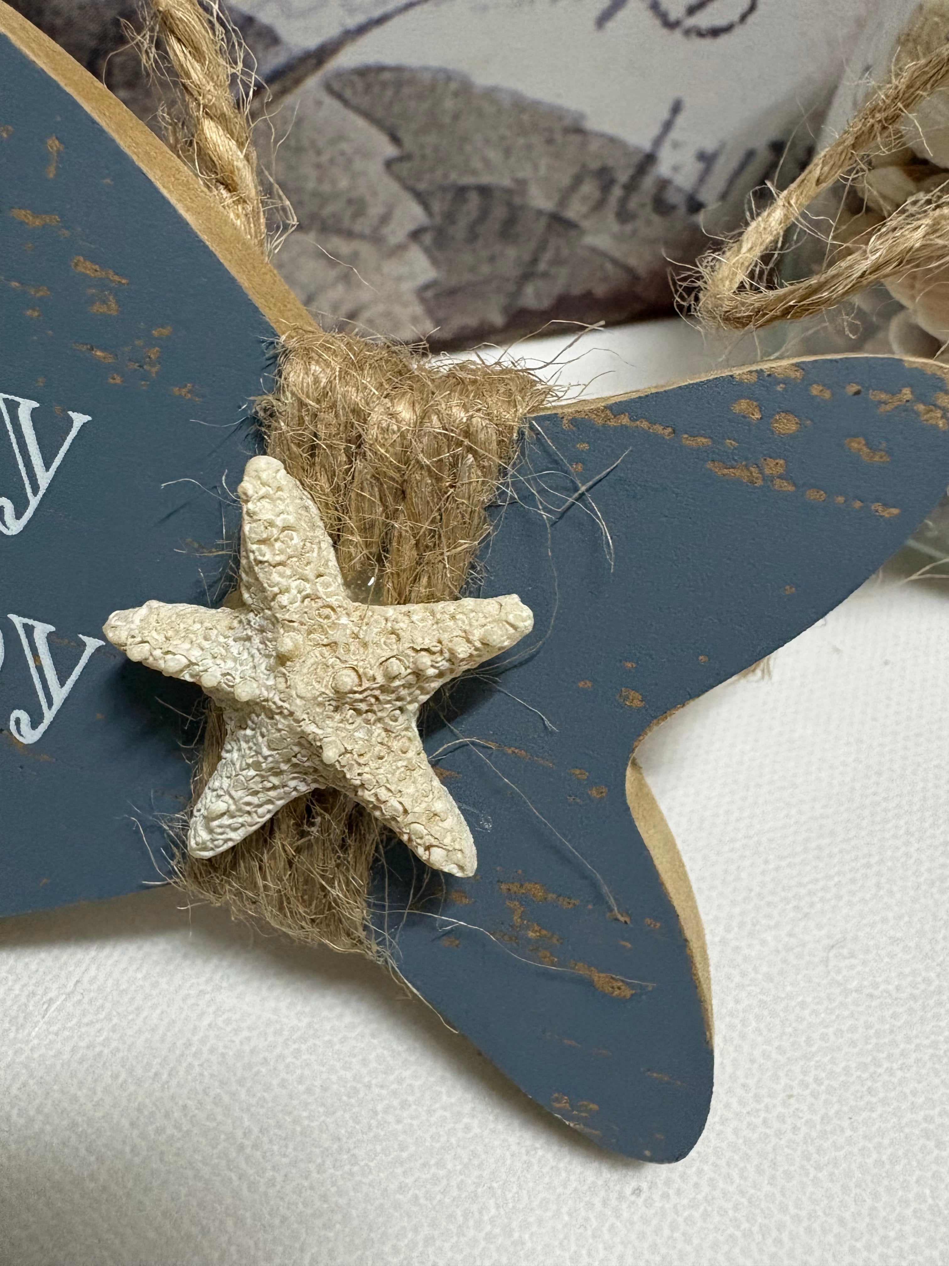 Don't Worry Wooden Fish Plaque, 15cm