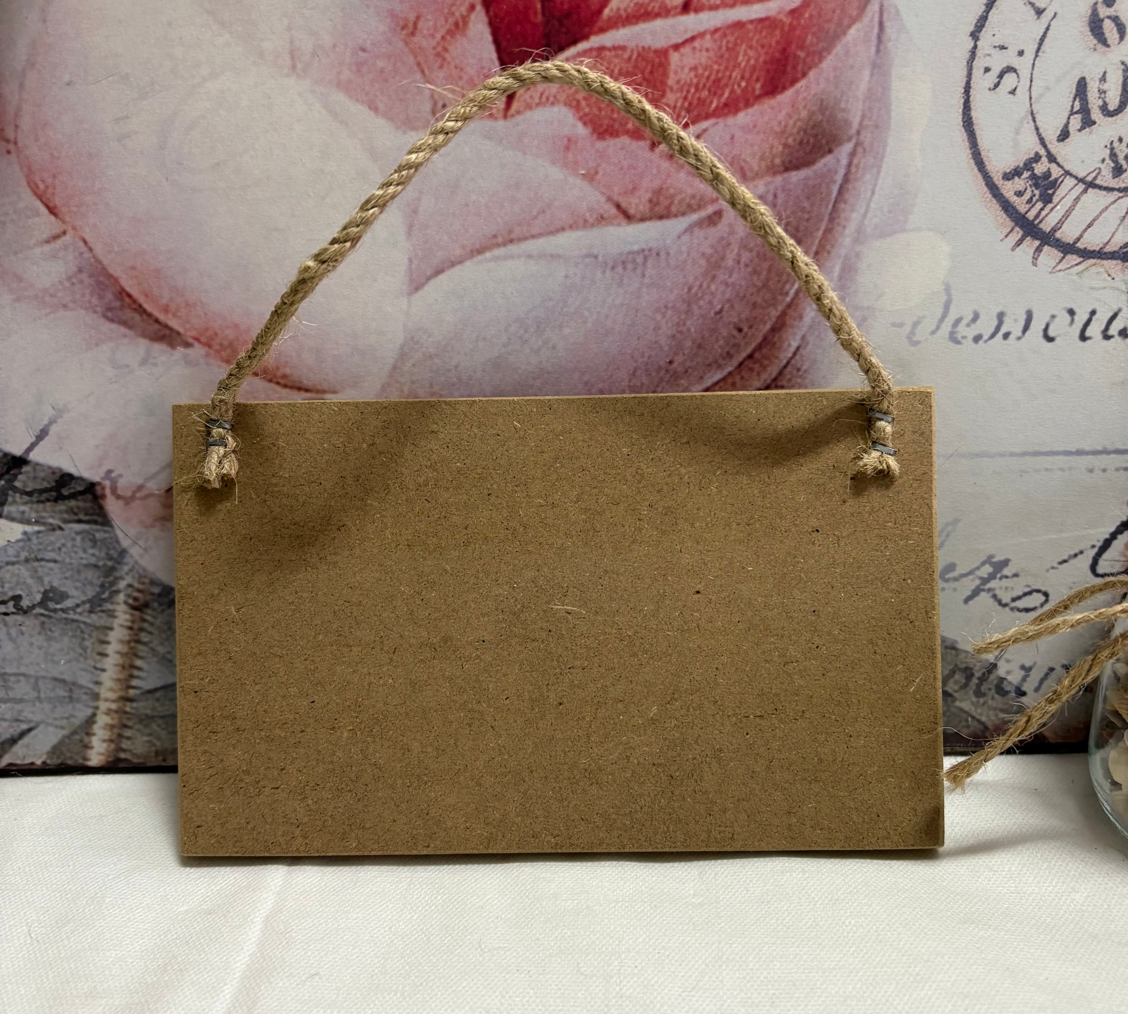 Border Collie Hanging Sign, 15cm