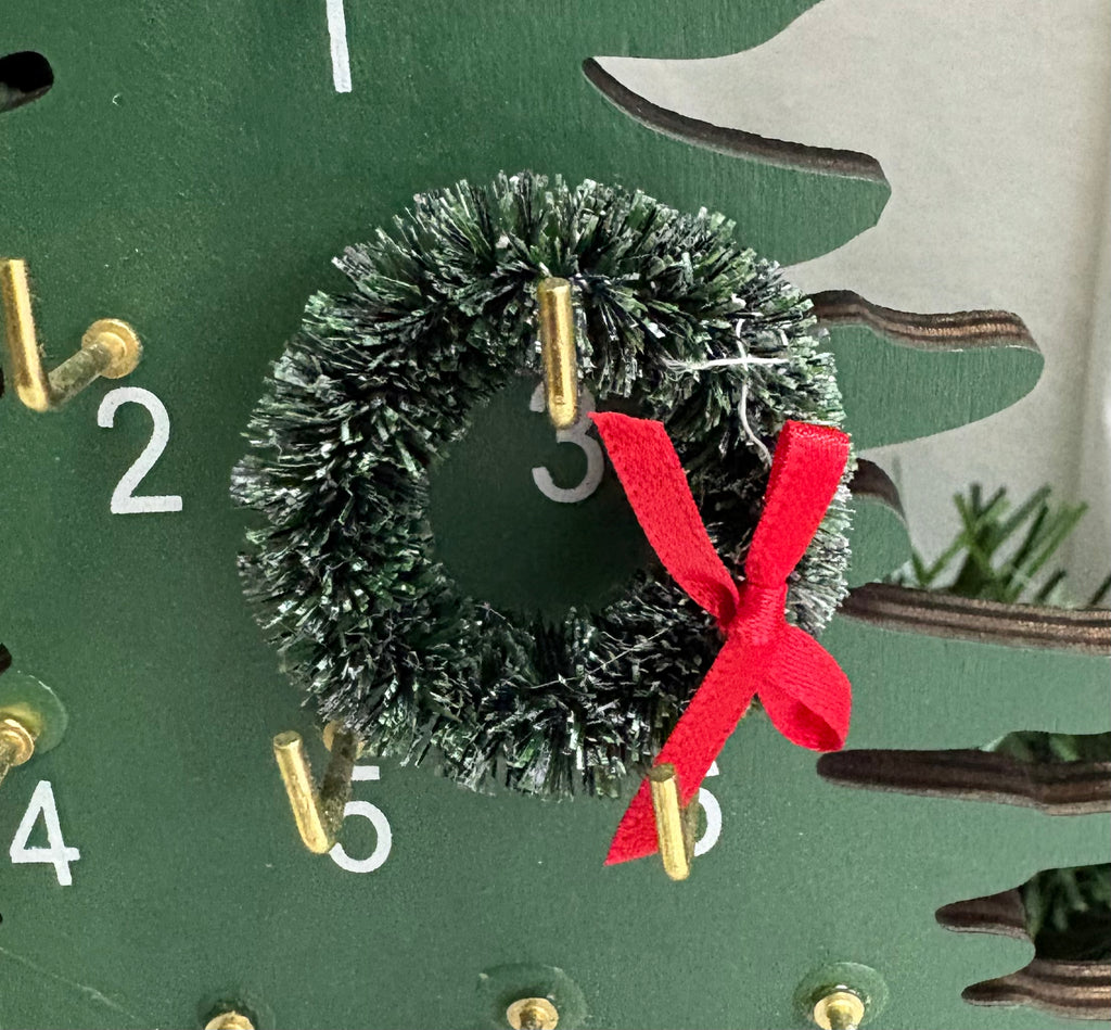 Christmas Tree & Wreath Re-useable Advent Calendar Countdown