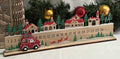Wooden Car and Houses Re-useable Advent Calendar Countdown