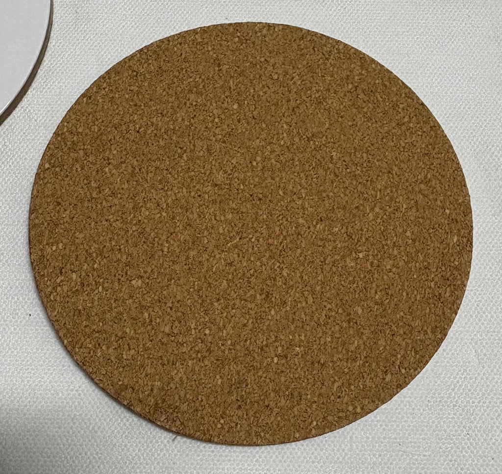 Wildwood Caravan Set Of 4 Cork 10cm Coasters - Boxed