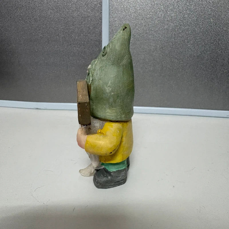Small Welcome Gnome Resin Ornament