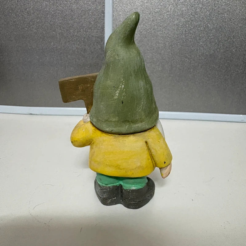 Small Welcome Gnome Resin Ornament