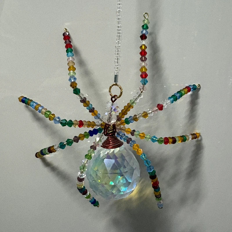 Crystal Spider Hanging Suncatcher
