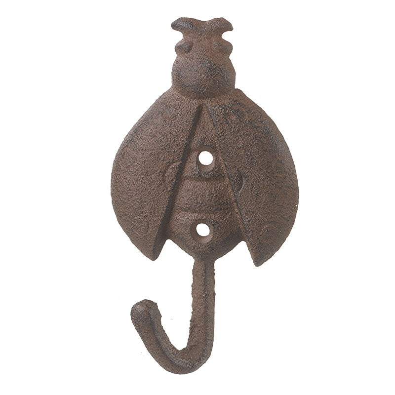 Iron Ladybird Indoor or Outdoor Hook