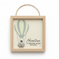 Adventure Sign - White Background Square