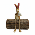 Bunny on Log