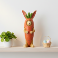 Carrot Bunny on Shelf with Props