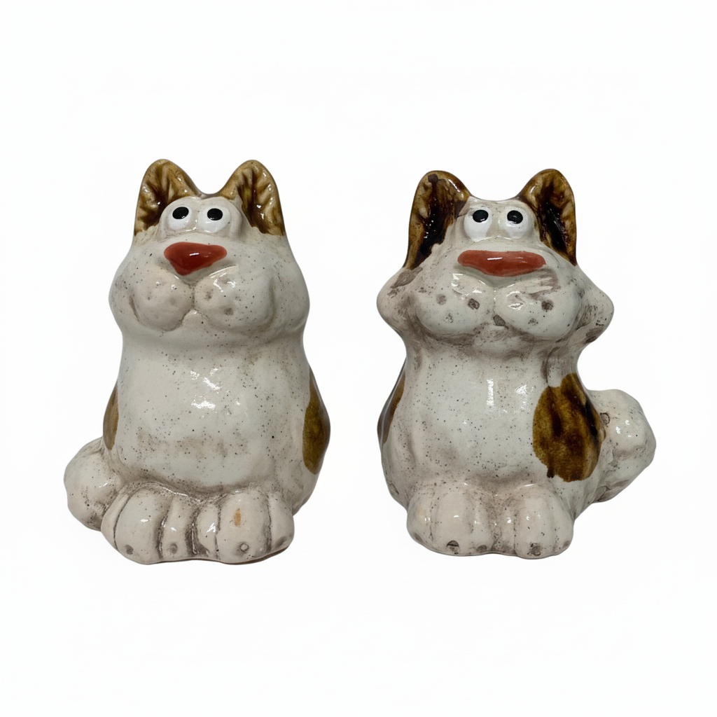 Ceramic Cat Figurines