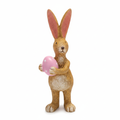 Easter Egg Rabbit Figurine – White Background Square