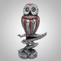 Enhanced owl figurine