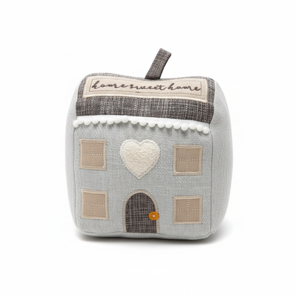 Home Sweet Home Doorstop – White Background