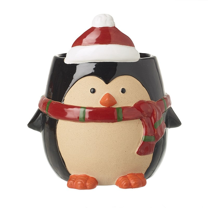 Cute Penguin Ceramic Plant / Utensils Pot