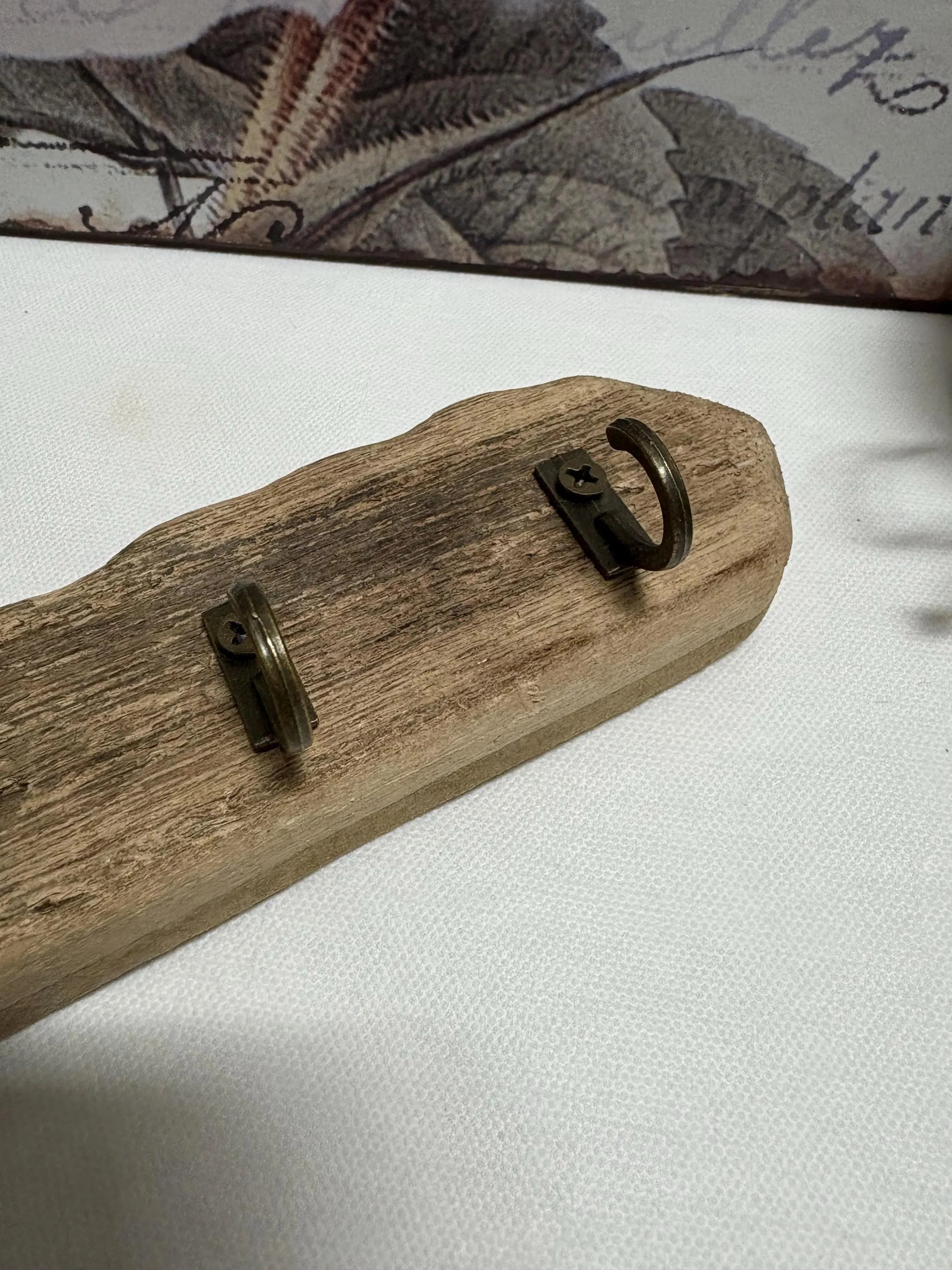 Rustic Key Shaped Wall Mounted Hooks