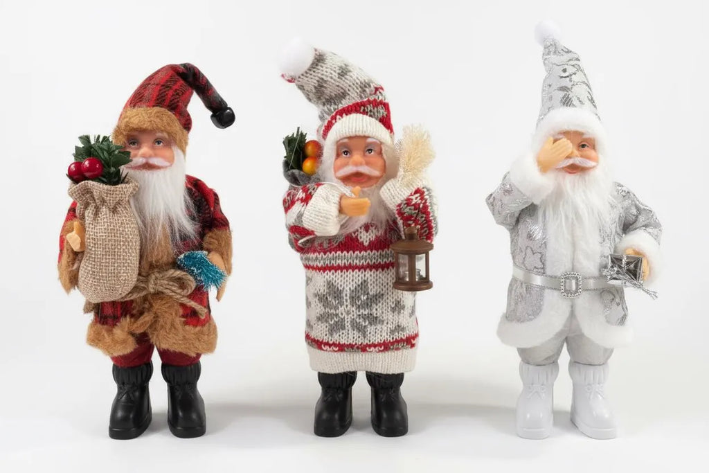Santa Figure Christmas Decoration - Choice of Design