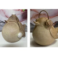 Pair of Chunky Wooden Bird Ornaments - Hat / Ear muffs