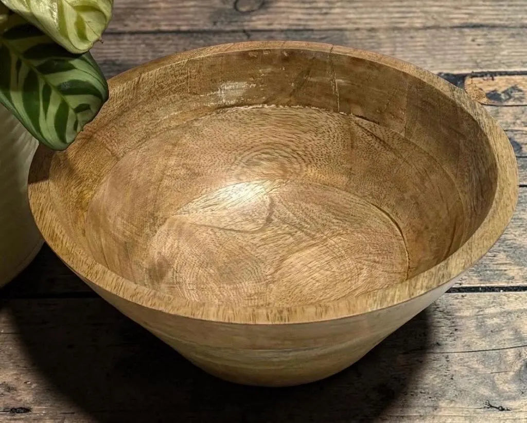 Wooden Decorative Bowl , 23cm