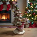 Light Up LED Gingerbread Man and Tree Ornament