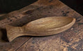 25cm Wooden Fish Shaped Tray