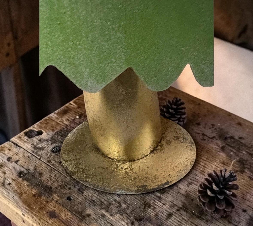 Statement Pale Green Large Metal Tree Ornament - 80cm