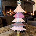 Statement Pale Pink Large Metal Tree Ornament - 100cm