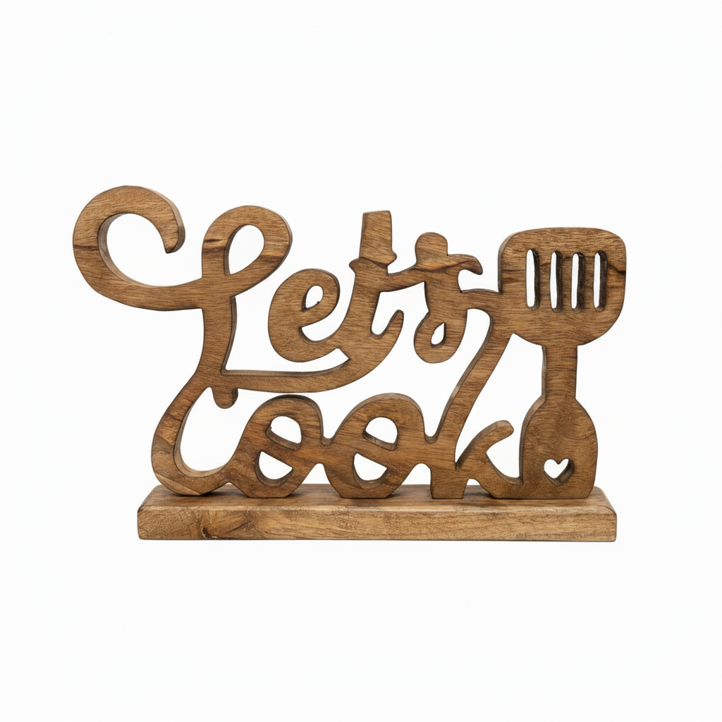 Let's Cook – White Background, No Tag