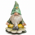 Meditating Gnome Figurine