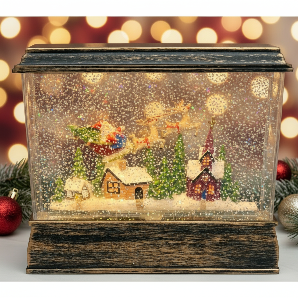 Rectangular snow globe 800x800