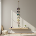 Seven chakra Tree of Life in styled meditation room - square format
