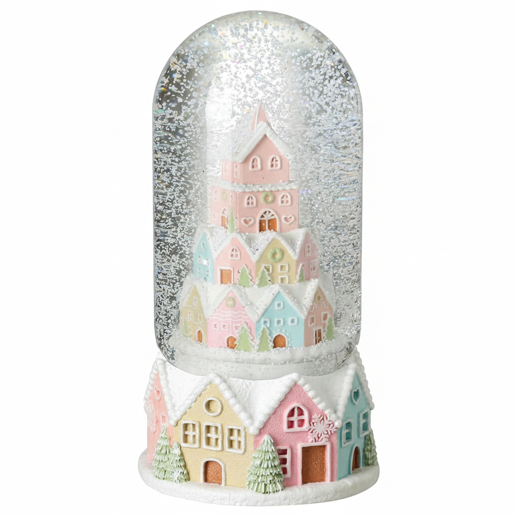 Snow globe square
