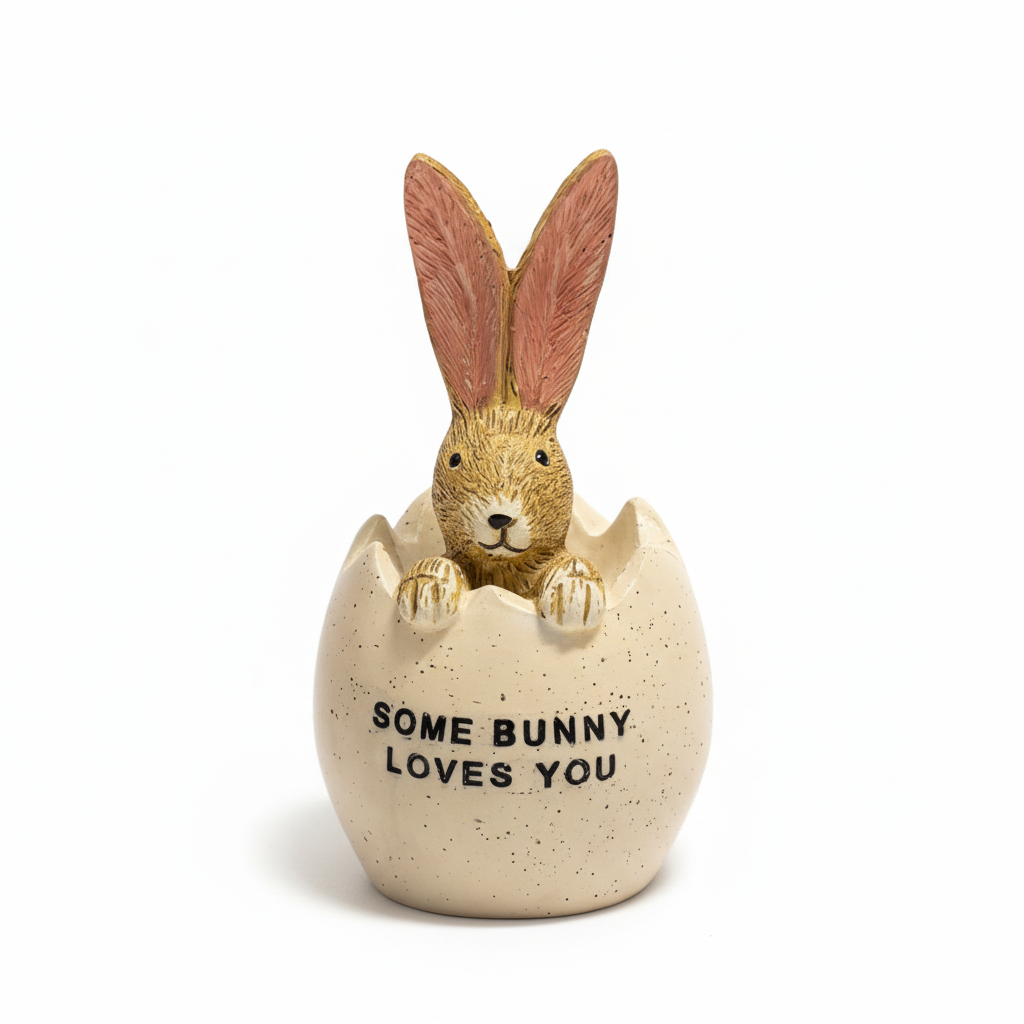 Some Bunny Loves You - White Background