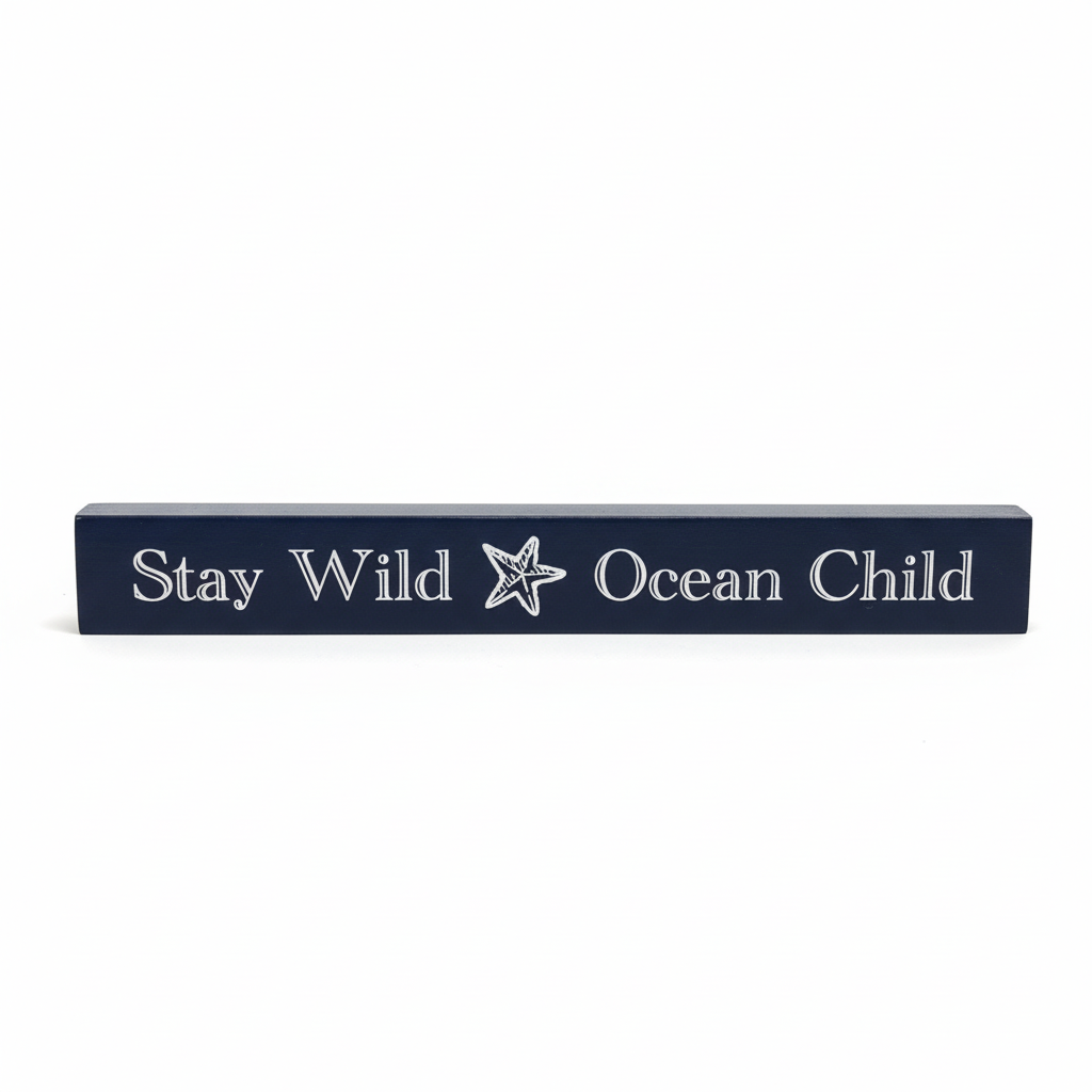 Stay Wild Ocean Child Square